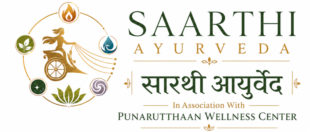 saarthi ayurveda logo header tight